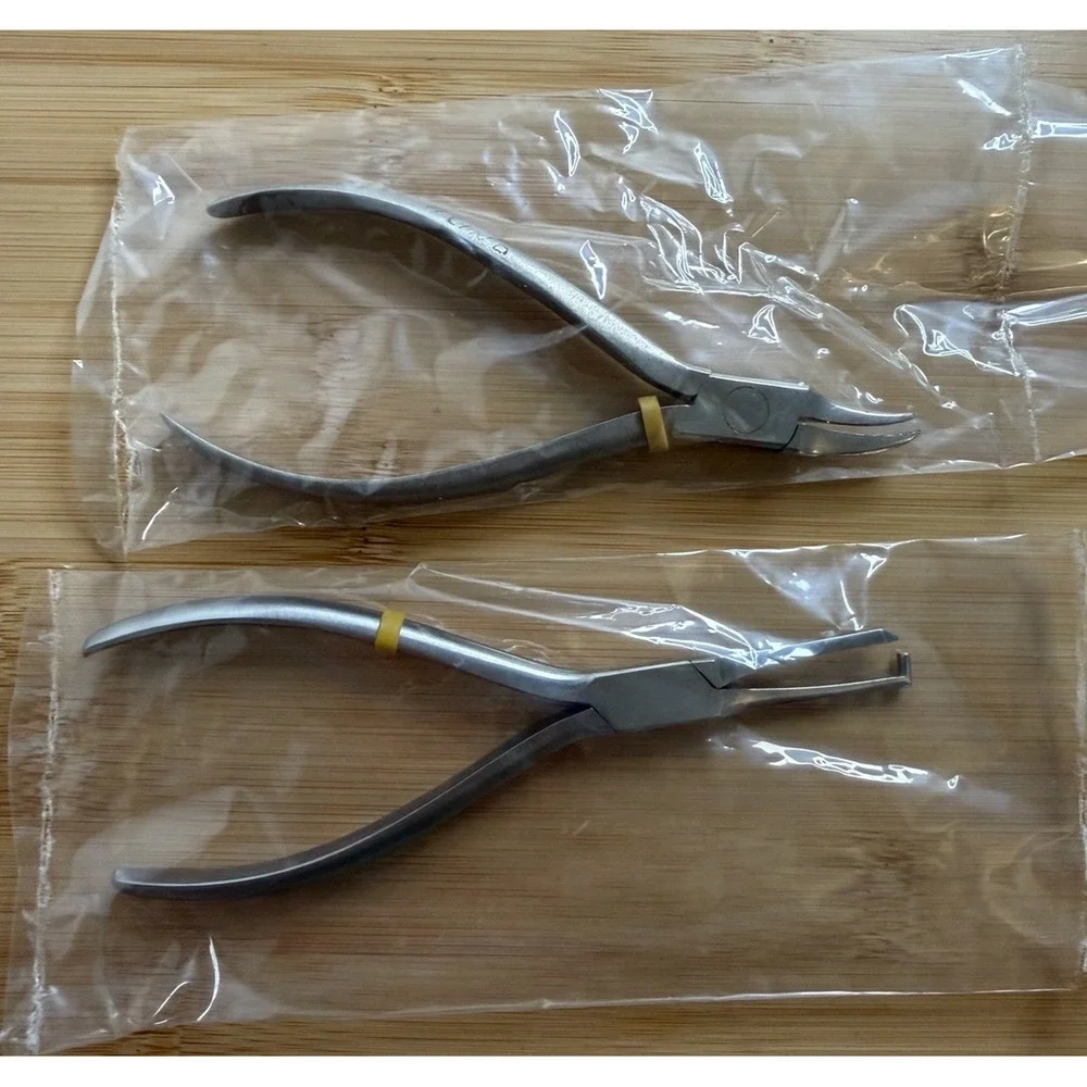 Sealed Orthodontic Tool Set #347 Parkell Long Jaw & #137 Gordon Saracino Plier